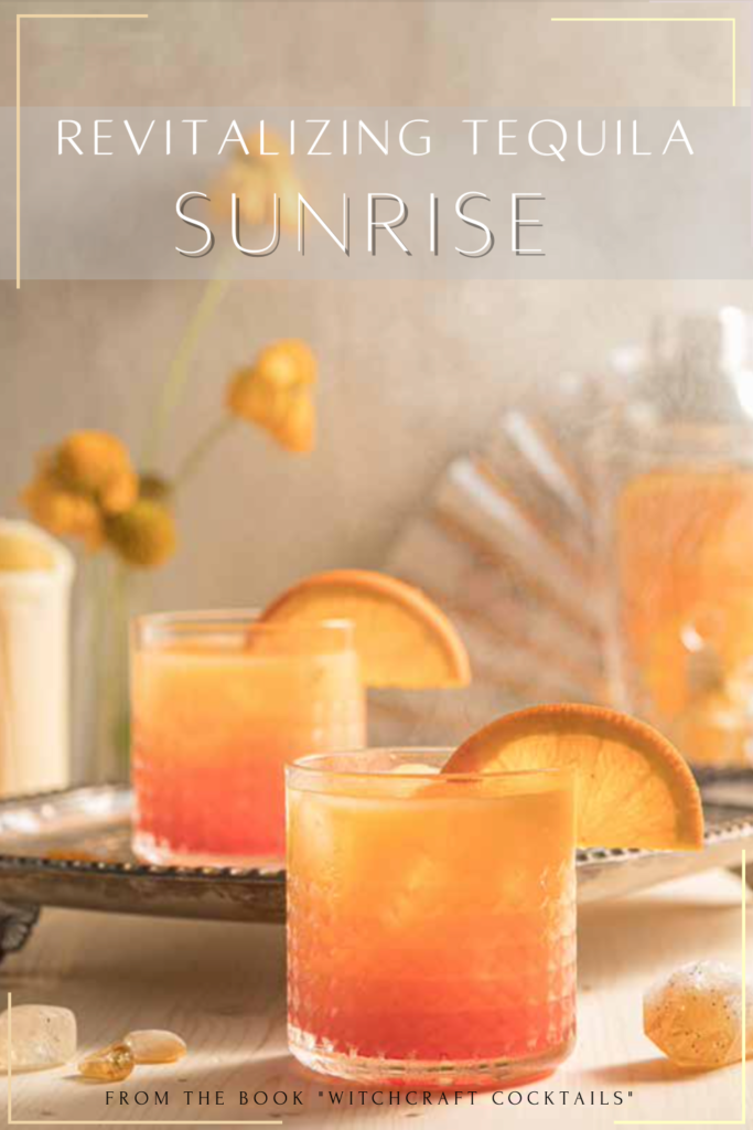 Summer Solstice Cocktail Tequila Sunrise