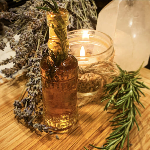 Early Grey Rosemary Cocktail Syrup