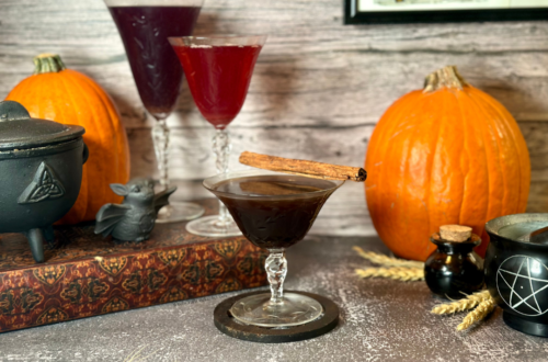 Samhain Recipes Drinks and Cocktails Cover Photo