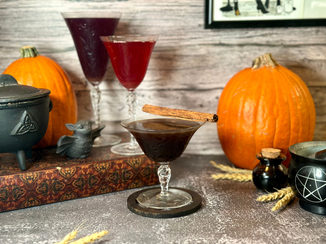 Samhain Recipes Drinks and Cocktails Cover Photo