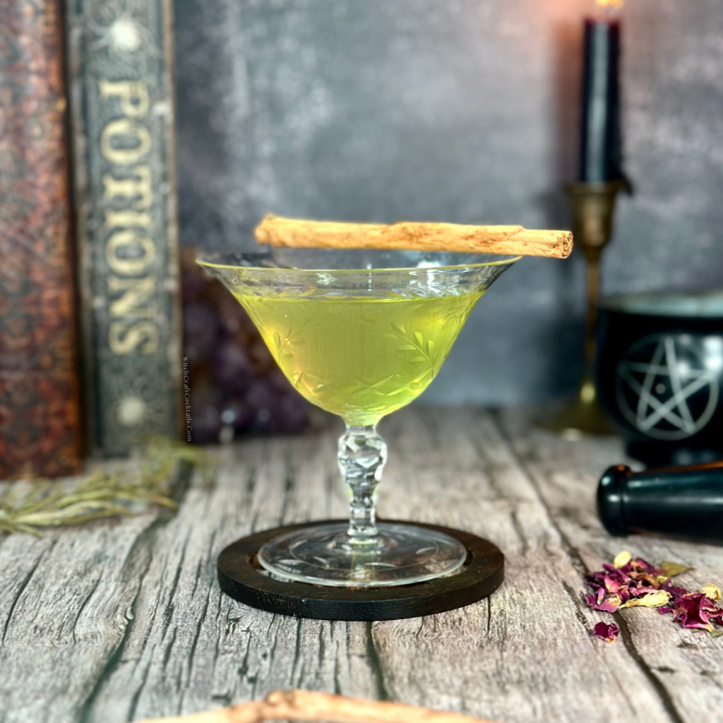 Witches Wand Cocktail Recipe Square Photo