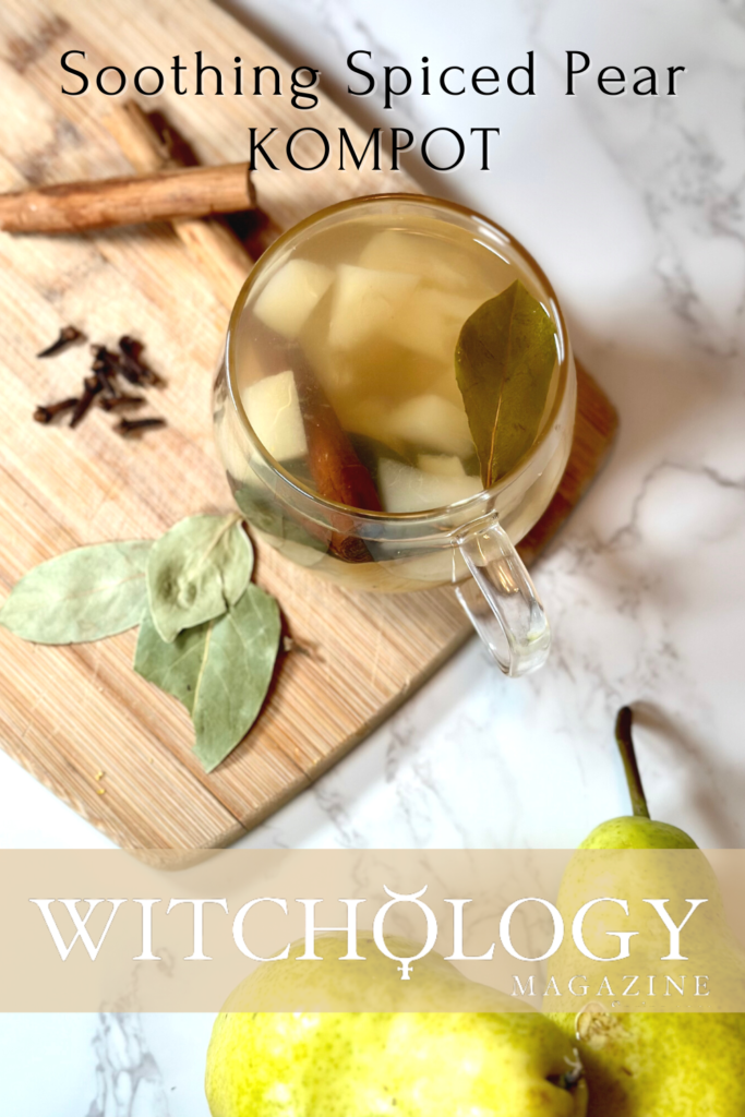 Winter Solstice Drinks_ Witchology Pear Kompot