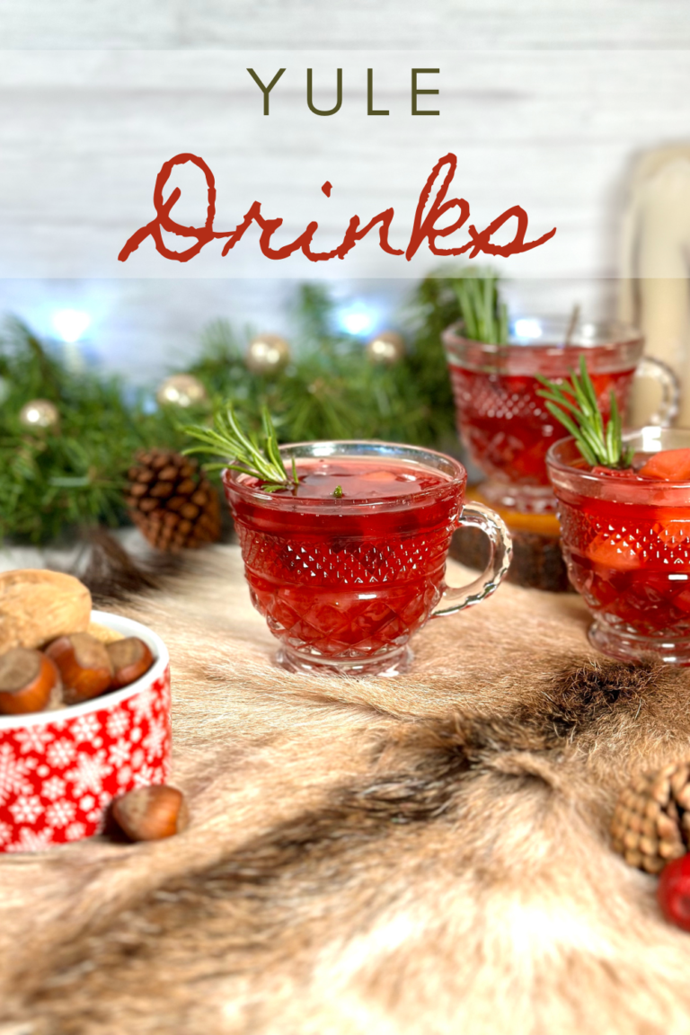 Yule Drinks Winter Solstice Cocktails And Mocktails Witchcraft Cocktails