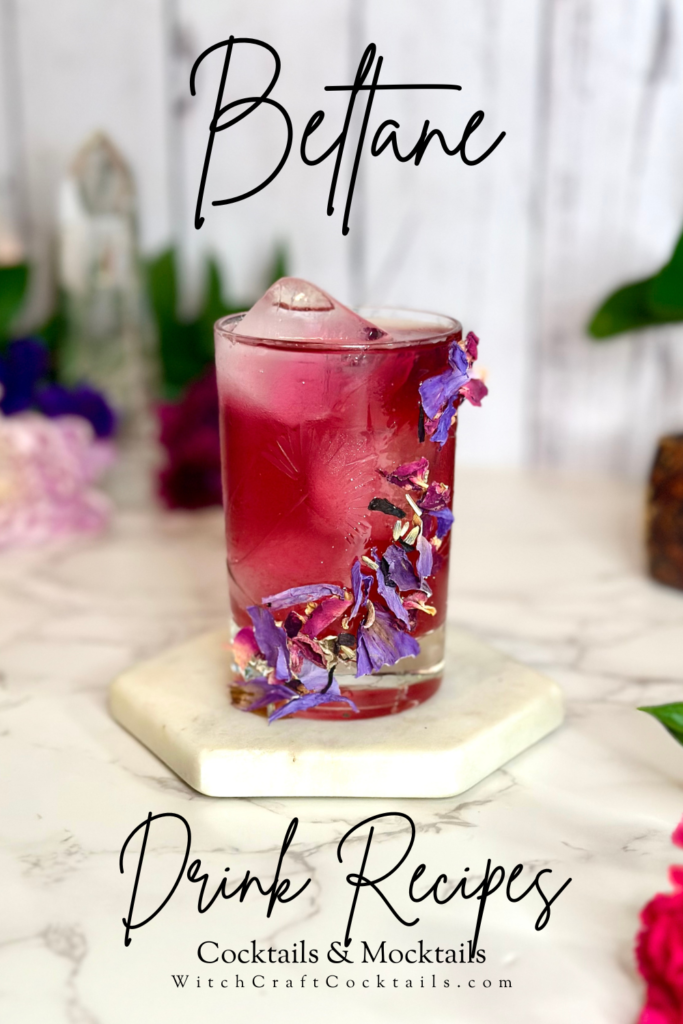 Beltane Recipes - Cocktails Pinterest Photo