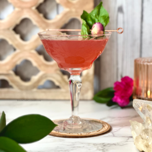 Cucumber Rose Mocktail - Beltane Beauty Vertical