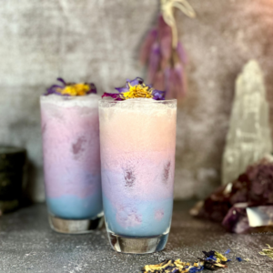 Butterfly Pea Flower Lemonade Horizontal