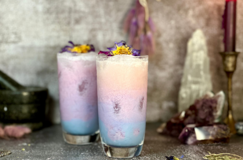 Butterfly Pea Flower Lemonade Horizontal