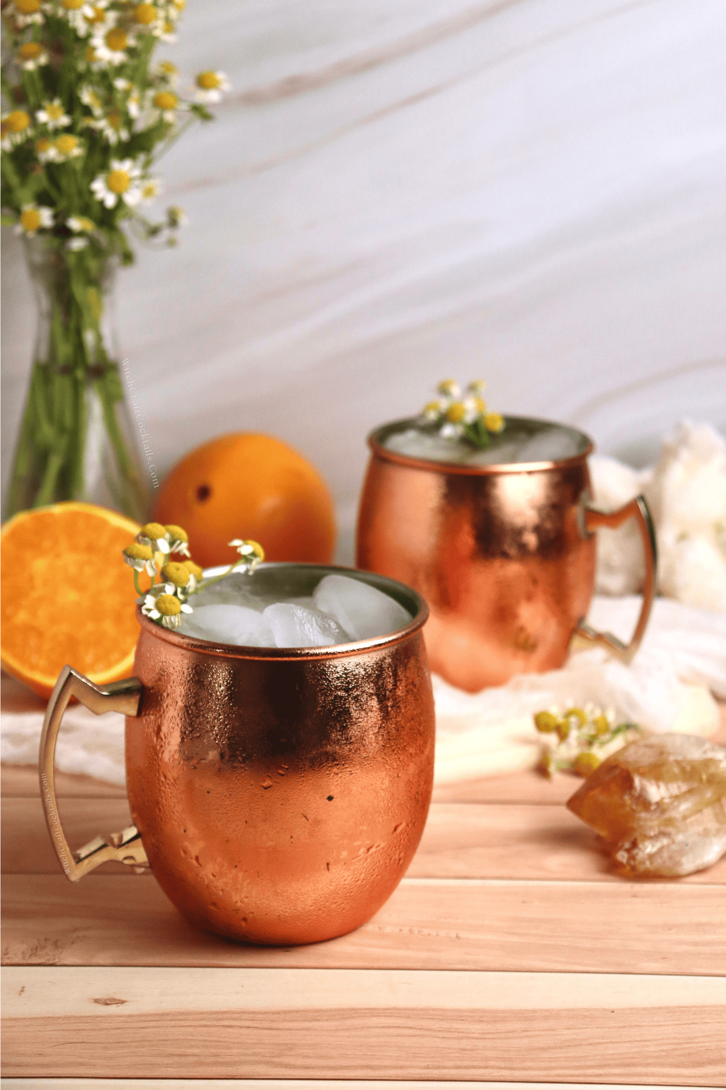 Sunshine Moscow Mule: An Orange and Ginger Beer Mocktail & Cocktail